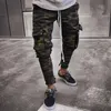 Men's Casual Green Camouflage Cargo Pants Men Joggers Slim Fit Pants Men Pantalons Harem Sweatpants Pantalon