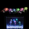 Nuoto artificiale Effetto luminoso Medusa Decorazione acquario Serbatoio di pesce Sott'acqua Pianta viva Ornamento luminoso Paesaggio acquatico4690727