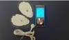 8 Modo Unidad TENS Mini Masajeador de Pulso Electrónico Digital Terapia Músculo Cuerpo Completo Acupuntura Terapia Magnética Masaje Decenas Plata Azul