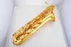 Nouveau neuf de saxophone de baryton laquer en laiton en laiton peut personnaliser les instruments de saxophone de logo E SAX FLAT AVEC COUVAS MOUCHE CAS5931296