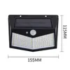 436 LED Solar Lamp Pir Motion Sensor Gall Light في الهواء الطلق مصابيح أمان مقاومة للماء مصابيح الأضواء لزينة الحديقة