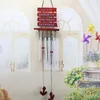 Incrível graça profunda ressonante antigo metal tubo de madeira windchime capela sinos de vento chimes ornament handicraft presentes yd0614