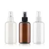 250ml X 30 brown/clear round liquid spray bottles 250cc cosmetic PET container,amber perfume mist sprayer pump plastic bottles