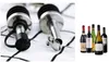 Verseur de bouteille de vin en acier inoxydable, bouchon noir, bouchon de bouteilles d'huile de cuisine domestique avec petit Tube, accessoires de cuisine, outils de cuisine