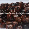 10kg oregelbundna tumbled stenar Naturlig mahogny Obsidian 10-30mm Polerad Reiki Healing Crystal ädelsten för blockering av borttagning och skydd