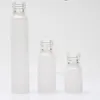 3ML 5ML 10ML Froested Rollon Bottle Stainless Steel Roller Ball Roll-on Bottle Essential Oil Fragrance Container Tube Golden Cap LX5913