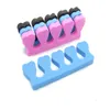 200pcs=100paris/lot Toe Separators Finger Foot Sponge Soft Gel UV Tools Salon Polish Manicure Pedicure Nail Art Tools F413