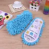 Lazy Cleaning Foot Cleaner Shoes Mop Slipper Microfiber Soft Wearable Shoes Bathroom Floor Dusting Cover Home Cleanning Tools Gift TLZYQ1160