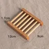 Legno naturale di sapone del supporto del vassoio del piatto bagagli Bagno Doccia Home Plate Bagno Wash Sapone Holder dell'organizzatore di immagazzinaggio