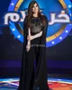 Unika svarta jumpsuits aftonklänningar Dubai Jewel Neckline Top Lace Caftan Abaya Prom Party Gown Chiffon Mother Pants Evening Dresses 2019