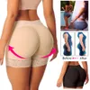 Kobiety Booty wyściełane majtki kontrolne Butt Lifter and Hip Enhancer Bezszwowe szorty Bielizna Oddychająca Push Up Fałszywy Big Ass Butt Body Shaper