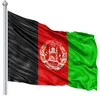 90x150cm Afghanistan flagga 3x5 ft Anpassad nytt polyestertryck Land National Flags Banderoller av Afphanistan Flying Hanging