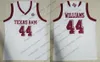 MIT8 NCAA TEXAS AM AGGIES＃44 ROBERT WILLIAMS 0ジェイチャンドラー13ブランドンマハン32ジョシュネボレッドカレッジバスケットボールジャージS-4XL