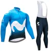 Ensemble de maillot de cyclisme d'hiver 2020 Pro Team UCI Thermal Fleece Vêtements de cyclisme VTT maillot de vélo kit pantalon à bretelles Ropa Ciclismo Invierno2690497