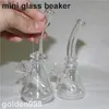 Hookahs Mini Water Bong 10mm Glas Bowl Smoking Pipe DAB Oil Rigs 4.72 Inch Percolator Tobacco Bongs