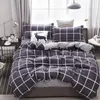 designer bed comforters sets Bedding Set 100% Polyester Fiber Household Brief Plant Pillowcase Duvet Cover Sets Comfortable blanke228J