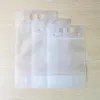 1000pcs 3 Size Plastic Drink Packaging Bag Pouch for Beverage Juice Milk Coffee with Handle and Holes for Straw
