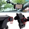 360 ° Rotações Adjustable Car Holder Suporte Ventosa do pára-brisa suporte de montagem móvel celular Smart Phones por menos de 6 polegadas