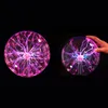 Magic Plasma Ball Night Light Kid Room Party Dekoration Elektrostatisk Sphere Light Gift Lightning Crystal Touch Control Lamp