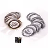 10pcs prata prata prata rolos de beleza Decalques de listras Nail Art Folha Pontas de fita DIY design adesivos Nail's Ferramentas Decorações