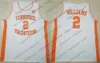 Koszykówka uczelni nosi niestandardowe wolontariusze Tennessee 2022 Koszulki do koszykówki 1 Kennedy Chandler 5 Zakai Zeigler 25 Santiago Vescovi Mężczyźni