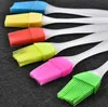 Silicone BBQ brush Oil Brushes Multi Color Silicone For Cake Bread Butter Baking Tools Safety BBQ Brush Heat Resisting Epacket ship