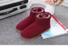 Grande taille vente haute fourrure classique Mini hommes femmes hiver bottes de neige bottines WGG livraison gratuite.