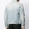 Fashion-Blue Denim Jacket Button Casual Jackor Fashion Ytterkläder Män Kvinnor Par Street Långärmad Singelbröst Jacka Hfhljk045