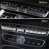 Autocentrum Console Controle Knop Knop Cover Slip Strips Sticker Accessoires voor Mercedes Benz C E Class GLC W205 W213 X253 CARST9451362