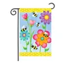 Banner Bandiere sublimazione Blank Garden Flag Stampa a trasferimento termico americana dimensioni 30 * 45 cm