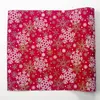 Christmas Table Flag Christmas Polyester Snowflake Holly Printed Table Runner 270*30 cm Xmas Party Table Decoration