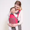 Da 0 a 24 M Baby Sling Wrap Multi-funzione Marsupi neonato Zaino in cotone traspirante Cintura per il trasporto infantile Mamma Papà Sling Wrap