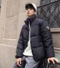 트렌드 겨울 아래로 자켓 남자 스탠드 칼라 빵 코트 패션 캐주얼 겉옷 남성 의류 2019 Doudoune Homme JK112703