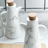 Creative Marbling Simple Fashion Practical Ceramic Oilcan