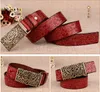 NEW Leather Belts Men women Fashion Belt Designer Business Big Buckle Belt High Quality Leather Gift Box Free Shipping