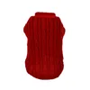 Pulloir de chien classique Pull à tricoter d'élasticité solide simple pour les animaux de compagnie moyens et grands fournitures Accessoires 7342653