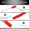 5pcs Mini Tops And Pocket Clips Pocket Screwdriver Strong Magnetic Slotted Screwdriver GJ001-QY