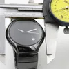 Горячие продажи Rad TRUE 40 мм лимитированные женские часы круглый R27653172 высококачественная дата керамический черный кварцевый механизм роскошные женские модные часы