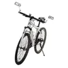 2 pièces rétroviseurs de guidon de vélo rétroviseur rotatif à 360 ° guidon grand Angle poignée de vélo rétroviseur @