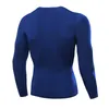 Mens Compression Under Base Layer Top Long Sleeve Tights Sports Running T-shirts Cycling Jersey New Arrival1