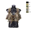 Utomhussport Assault Väst Tactical Chest Rig Airsoft Gear Molle Pouch Bag Carrier Camouflage Combat NO06-008