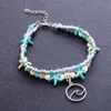 Bracelet de cheville ondulé bohème pour femmes, Vintage, multicouche, perle, jambe, sandales, Boho, bricolage, bijoux de charme d'été