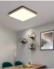 현대의 희미한 LED 천장 조명 슬림 금색 거실 침실 조명 복도 발코니 천장 램프 부엌 천장 가벼운 표면 마운트