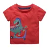 Boys Top T Shirts Dinosaur Printed Shirt Baby Tees Summer Clothes Cartoon Kids Tshirts For Boys Clothing Children