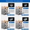커서는 제품 씰링 기계 위치와 함께 요리 식품 보존 상자 씰링 기계 220V 점심 상자 포장 기계 완전 자동