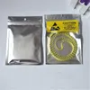 1000 Stück 15 x 10,5 cm antistatisches Ventil mit Reißverschluss aus Kunststoff, Einzelhandelsverpackung, Beutel, Reißverschlusstasche, Einzelhandelsverpackung für AUX-Kabel