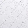 A5 taille DIY Sublimation Papier Puzzles Produits Puzzle Blanc Jigsaw Chaleur Impression Transfert Local Retour Cadeau pour les amateurs de bricolage