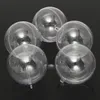 Wholesale- Heat Style Elegant 5 pcs/set Transparent Ball Heart Ornament universal Clear Bauble Candy Box Decor Wedding Party Craft Boutique