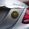 Personliga bilklistermärkear Dekorativa metallklistermärkear Creative Skull Car Sticker Modifierad kroppsmärkning för bilmotocykel