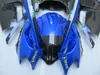 Gratis Custom Fairing Kit för Kawasaki Ninja 04 05 ZX10R Blue High Quality Motorcycle Road Race Fairings Set ZX-10R 2004 2005